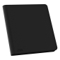 Preview: Ultimate Guard Zipfolio 480 - 24-Pocket XenoSkin (Quadrow) - Schwarz